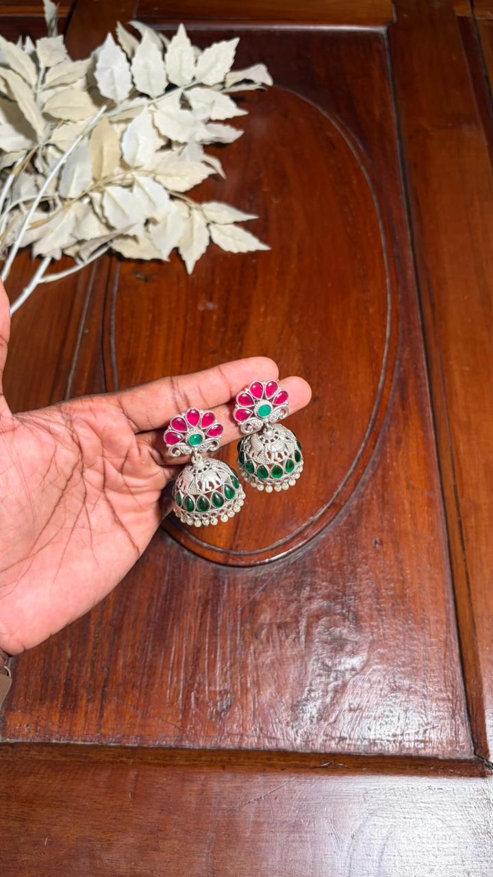Elegant Antique Jhumka Earrings [MK18]