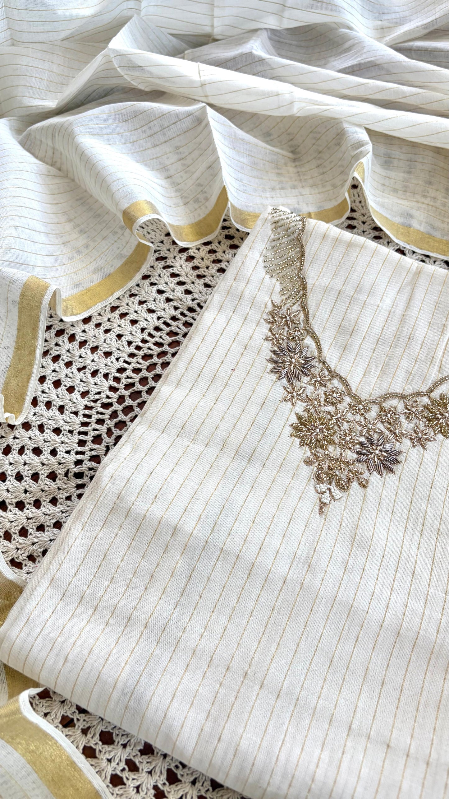 Cotton Unstitched Salwar Set [ZP2]