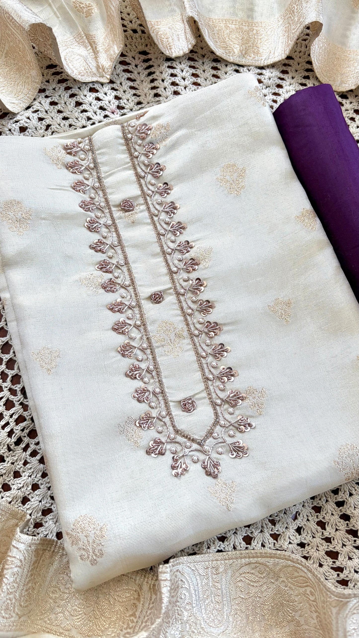 Cotton Unstitched Salwar Set [ZP25]