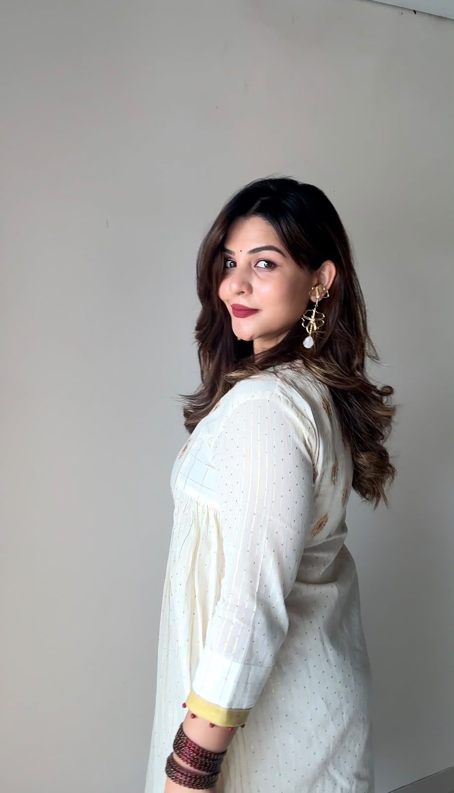 Premium Cotton Kurthi with Buttas & Kasavu Borders [KR2]