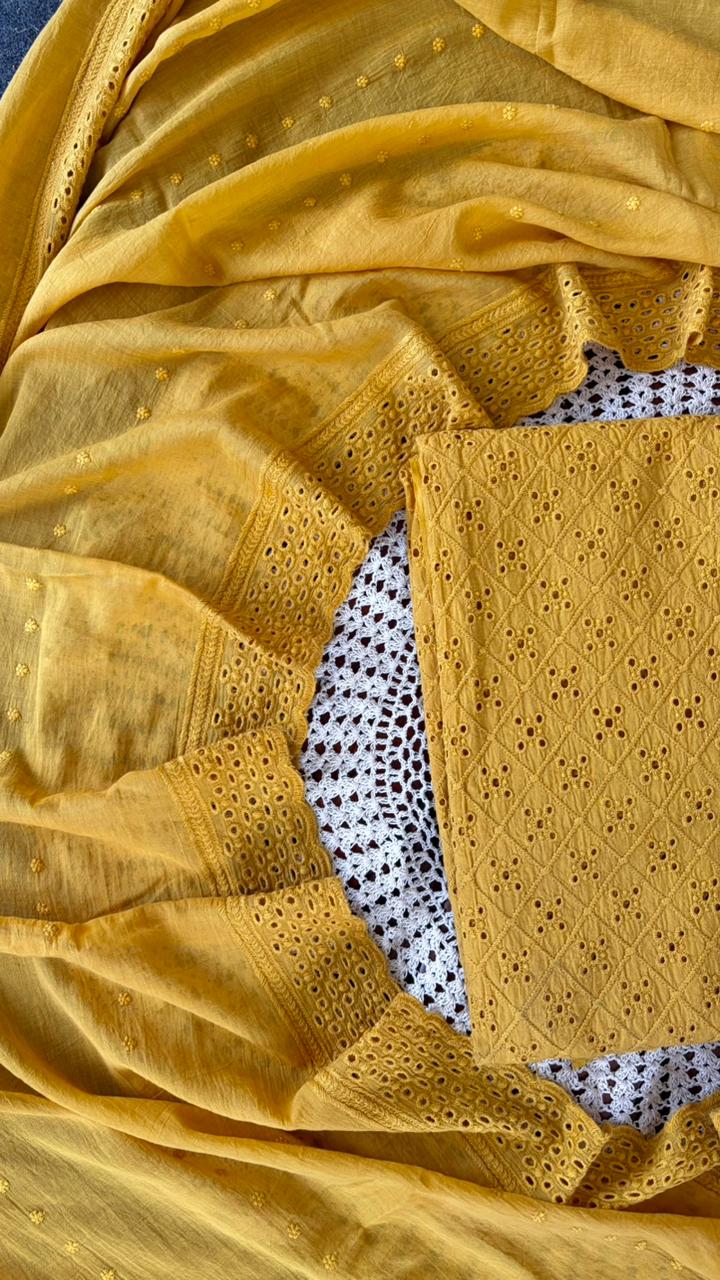 Cotton Hakoba Unstitched Salwar [GUF143]]