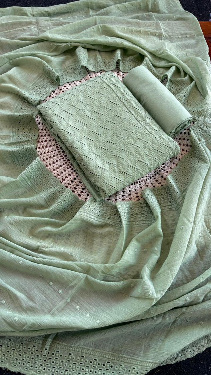 Cotton Hakoba Unstitched Salwar [GUG125]