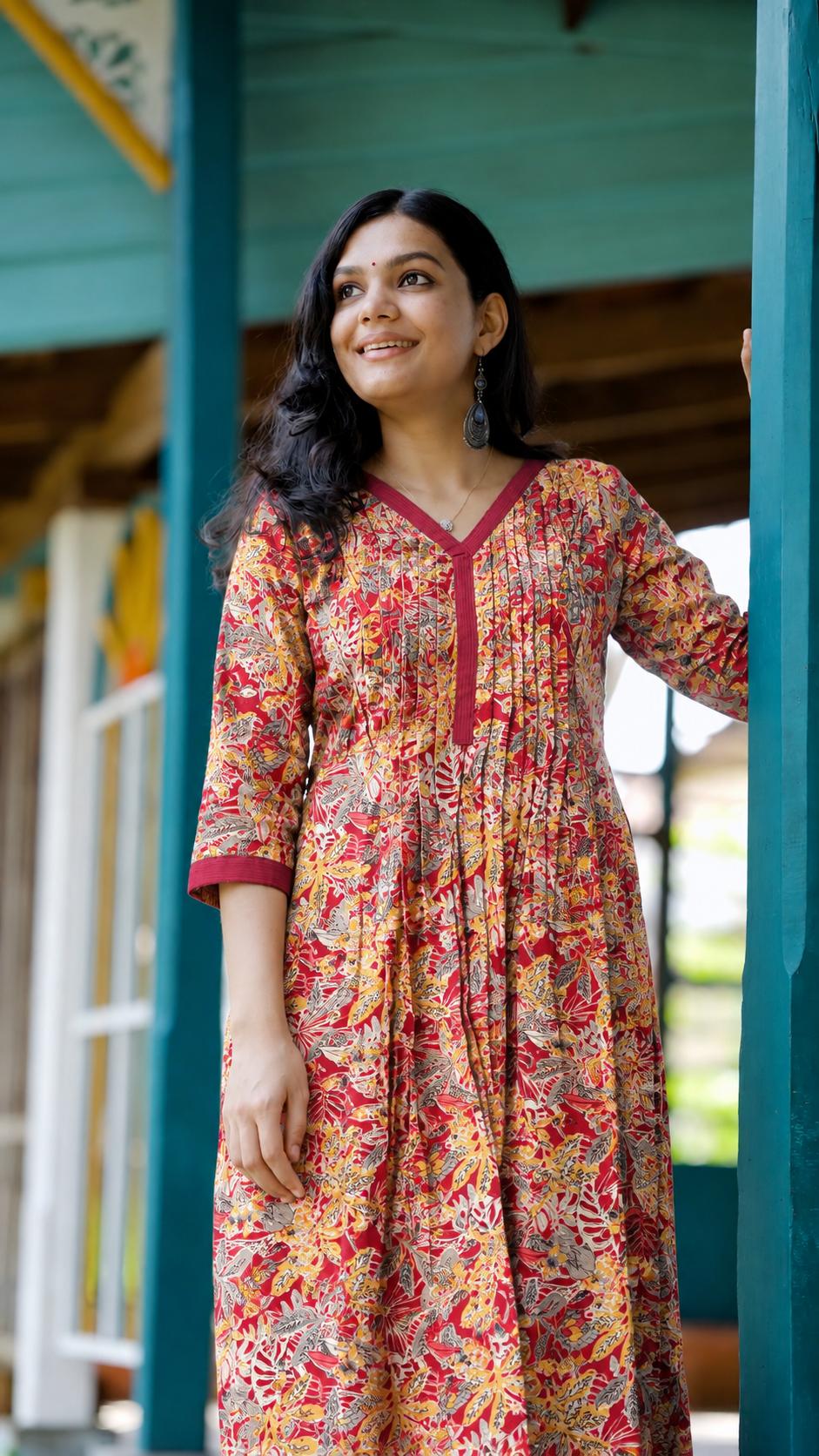 Premium Cotton Printed Kurthi [SF015]