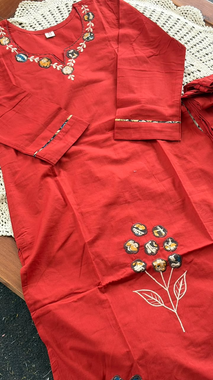Cotton 2-Piece Kurti Set [GUH80]