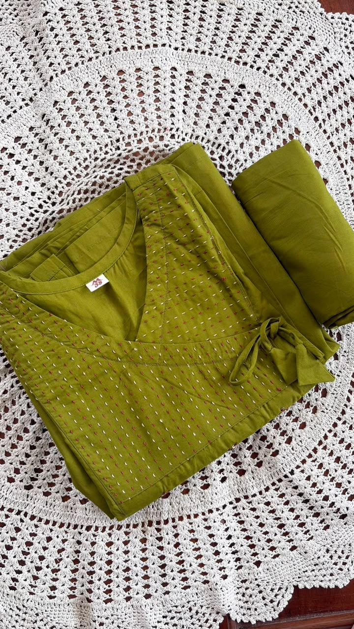 Cotton 2-Piece Kurti Set [GUH85]