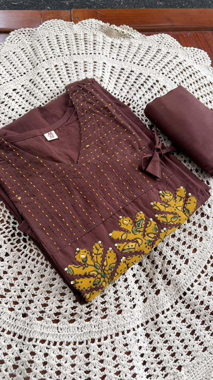 Cotton 2-Piece Kurti Set [GUH86]