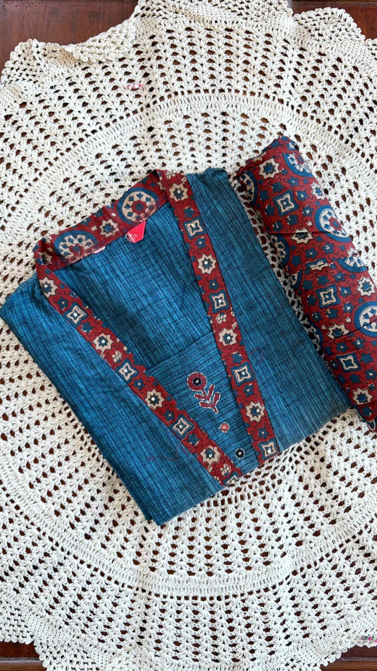 Cotton mix palazzo set[AJ47]