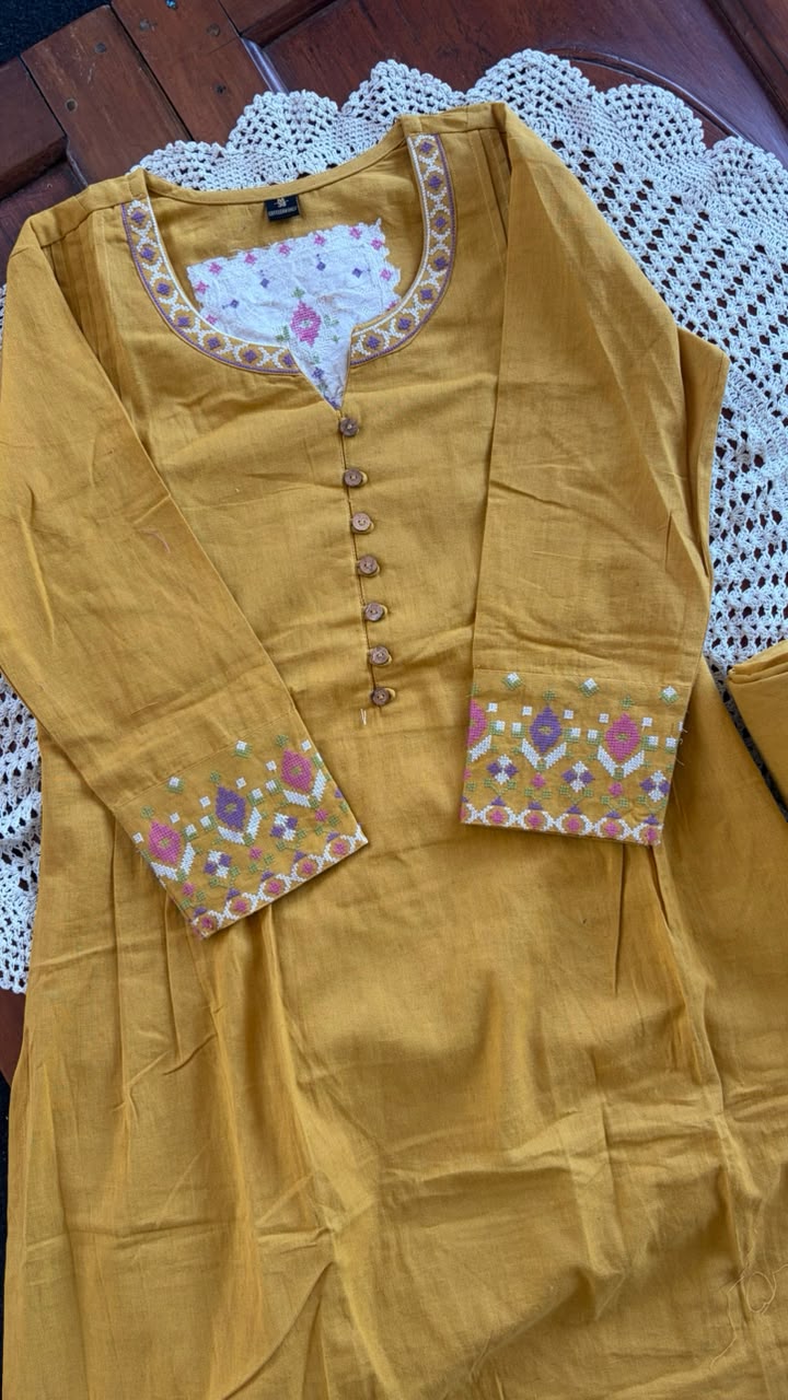 Premium Cotton Palazzo Set [GUH100]