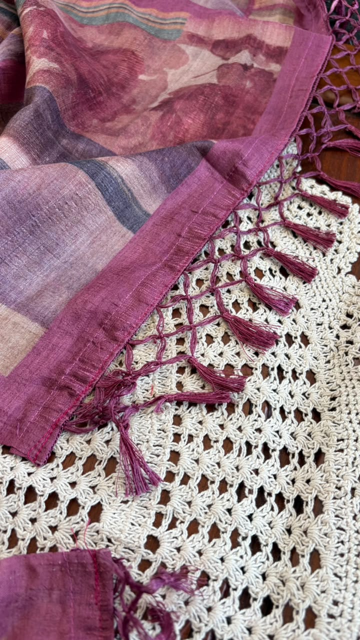 Semi Tussar Salwar Set  [GUH136]