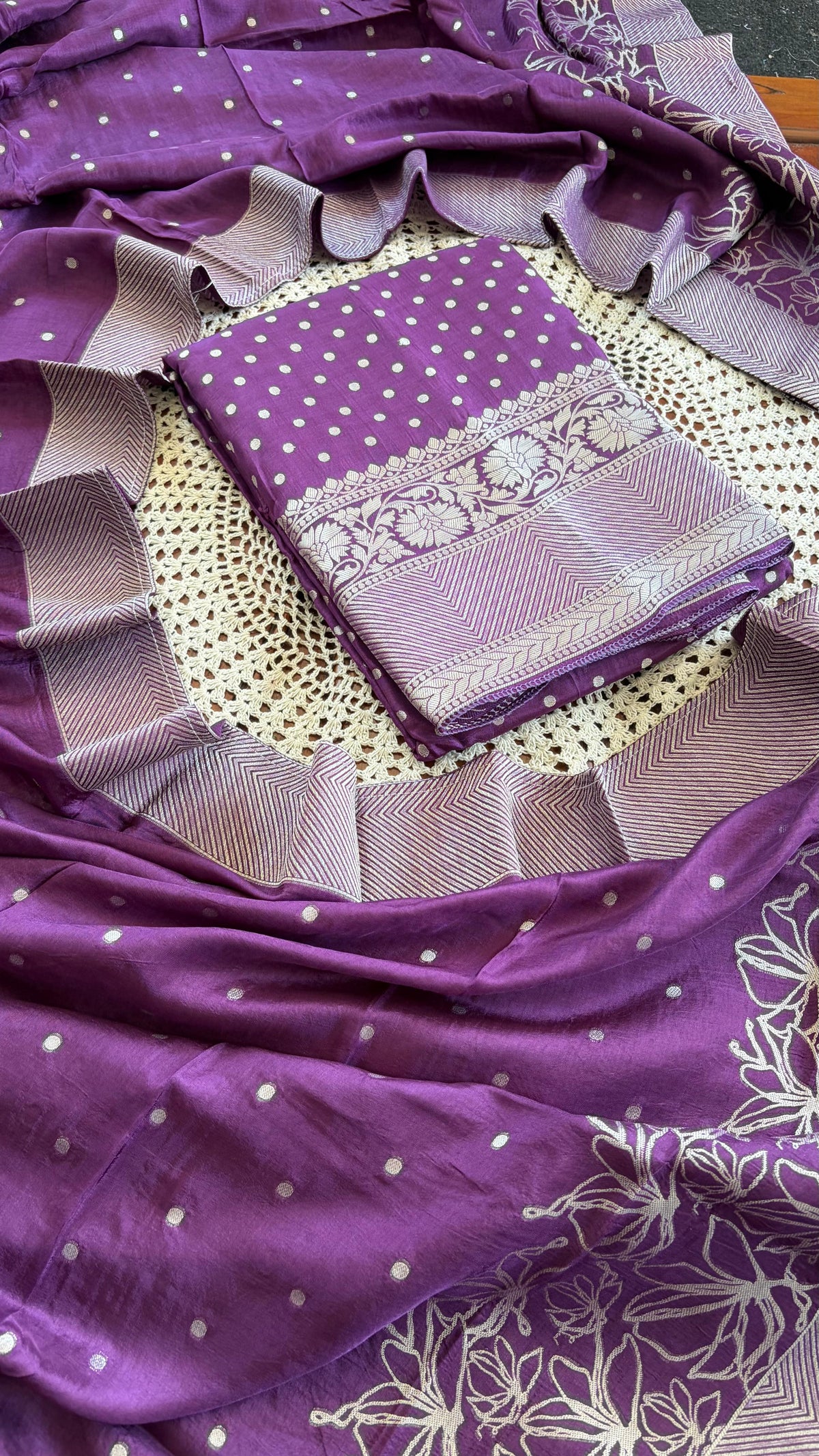 Banarasi Unstitched Salwar Set [GUH115]