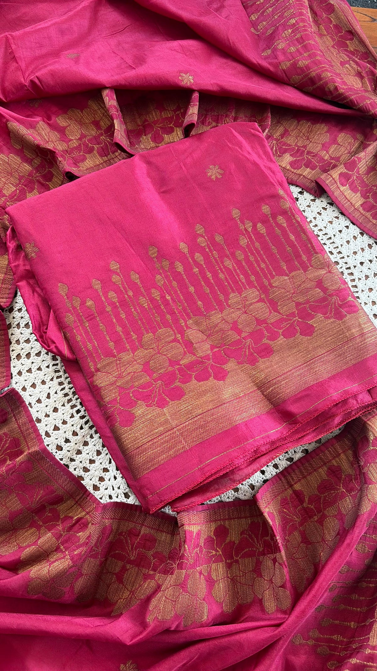 Premium Banarasi Unstitched Salwar Suit [GUH164]