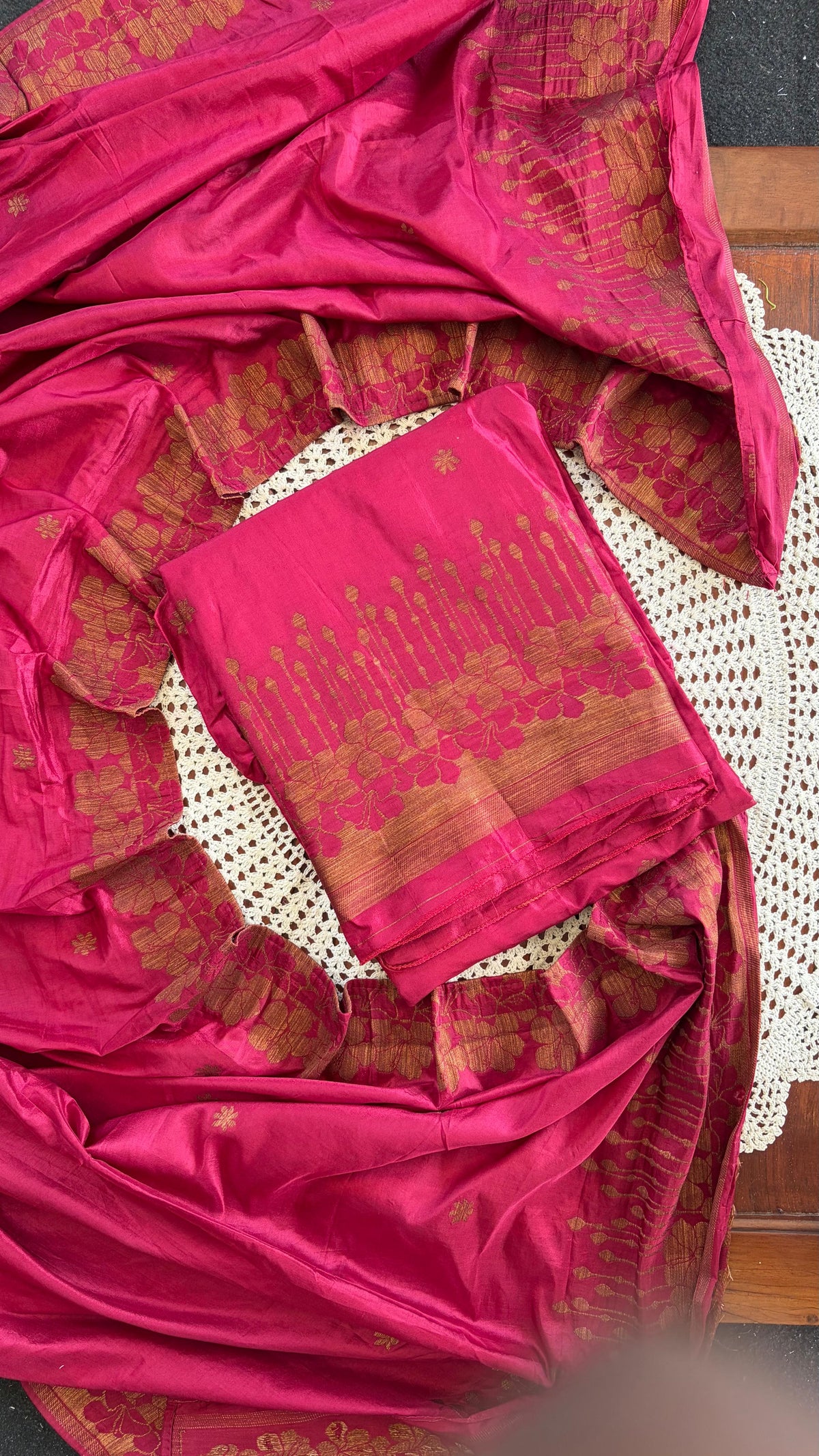 Premium Banarasi Unstitched Salwar Suit [GUH164]