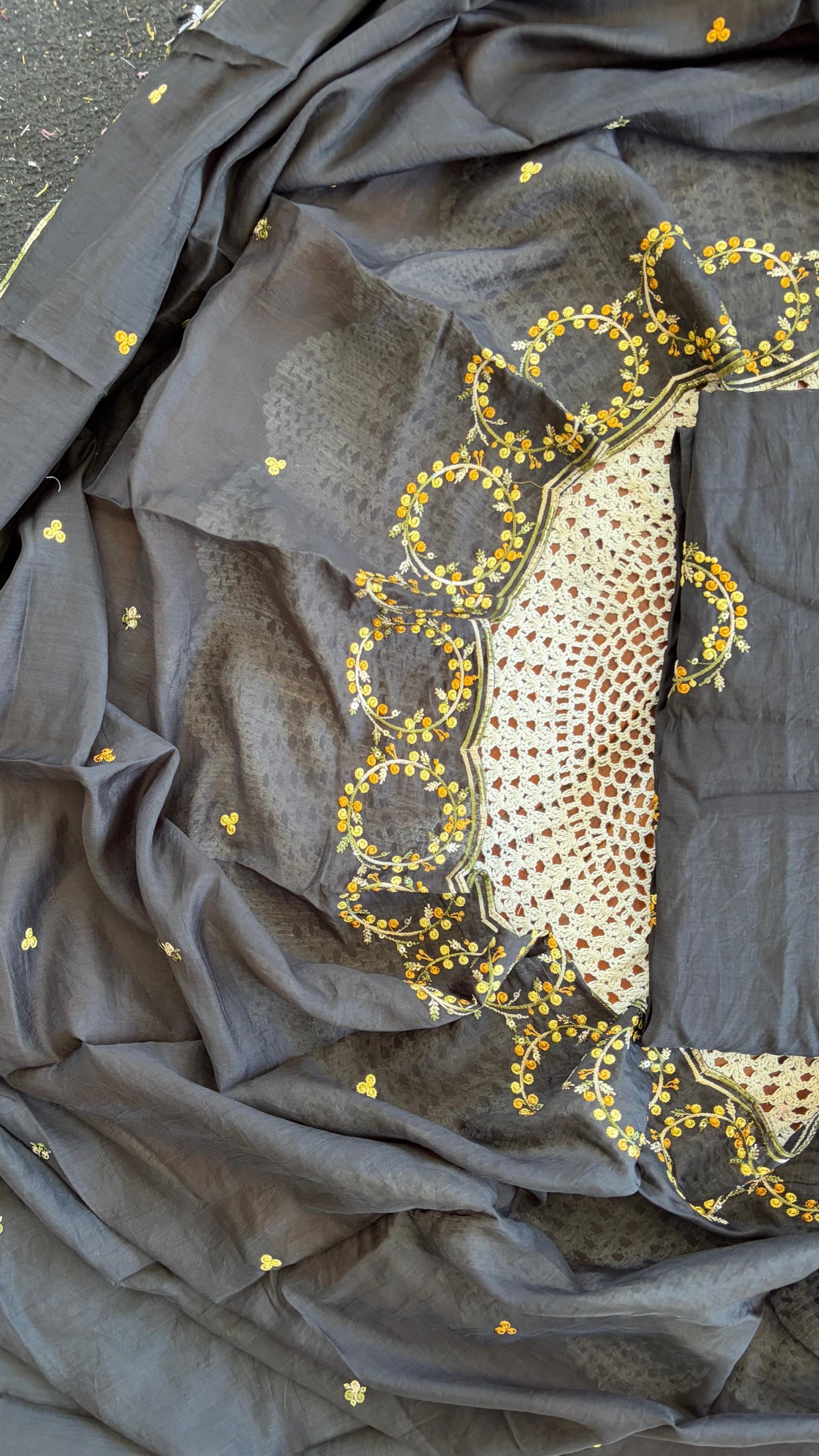 Premium Mul Chanderi Unstitched Salwar Suit [GUH147]