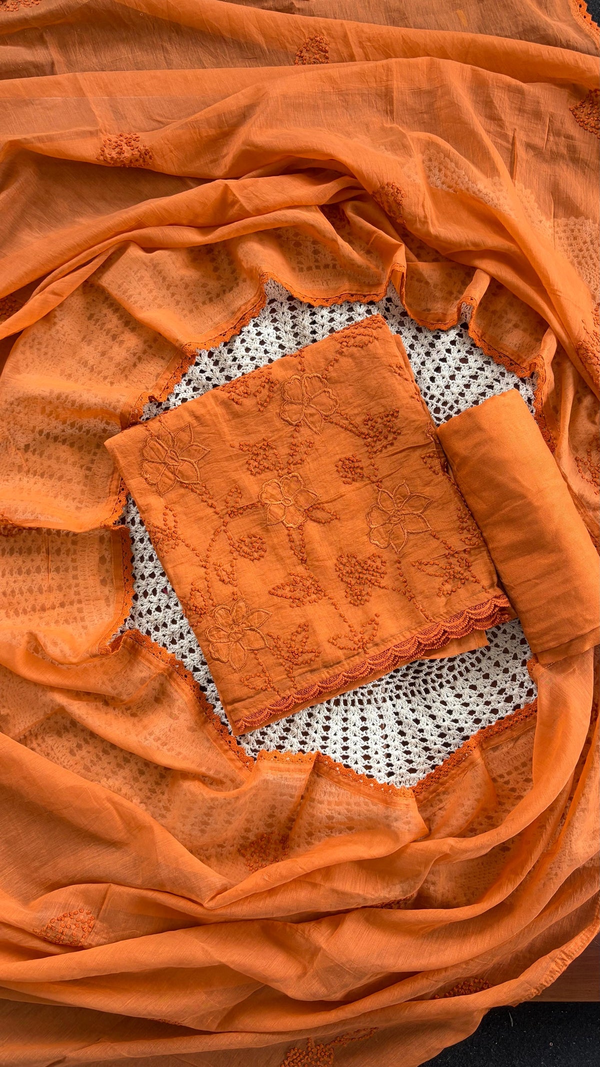 Embroidered Cotton Salwar Set [GUH177]