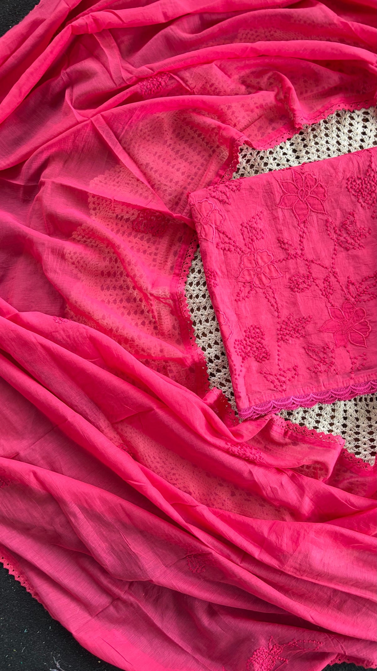 Embroidered Cotton Salwar Set [GUH175]