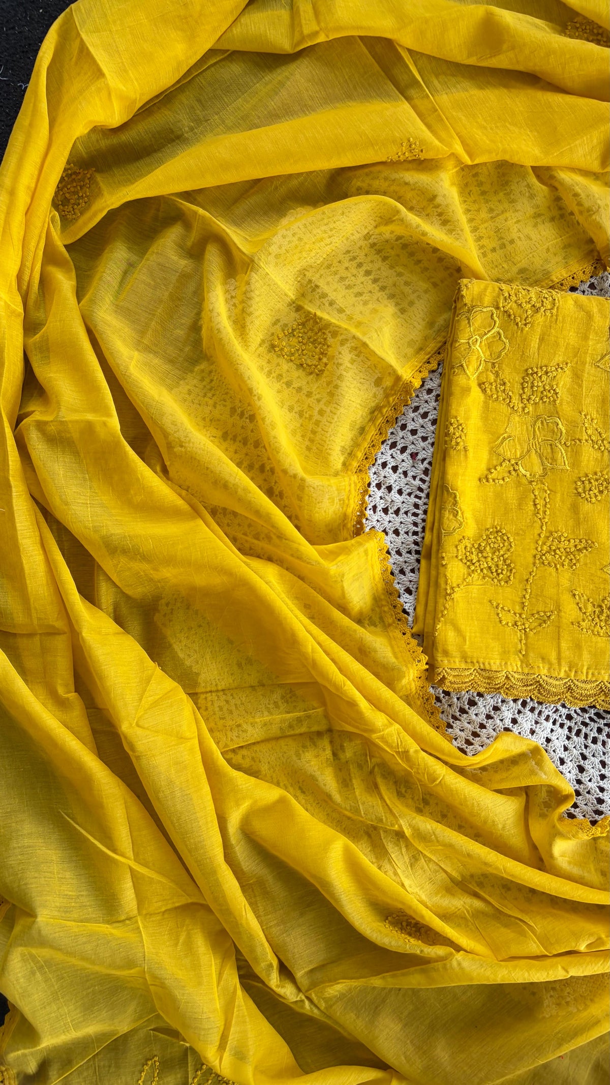 Embroidered Cotton Salwar Set [GUH178]