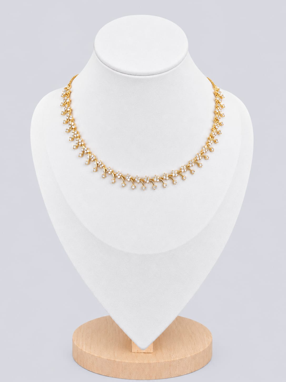 Elegant Golden Vine Necklace – Timeless Beauty [J8]