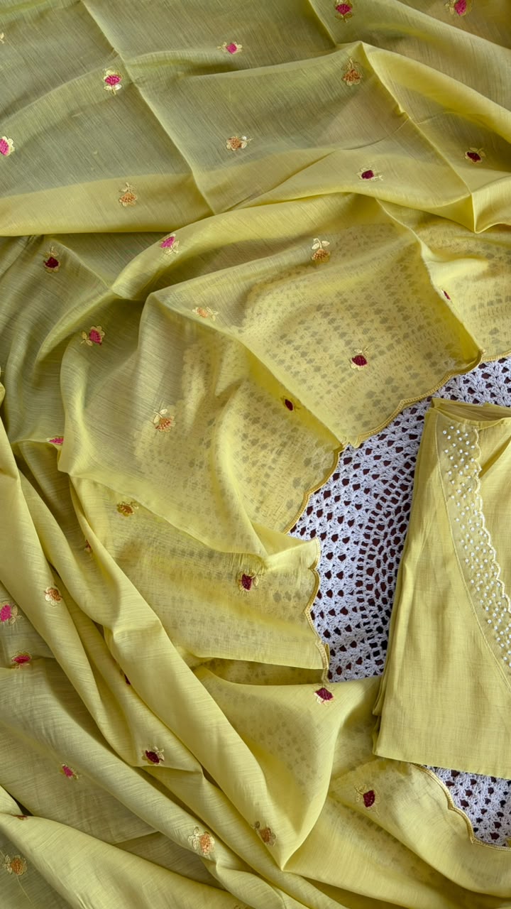 Premium Mul Chanderi Salwar Set [GUH254]