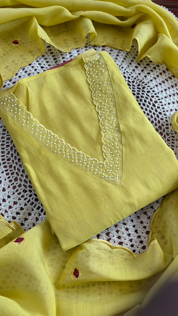 Premium Mul Chanderi Salwar Set [GUH254]