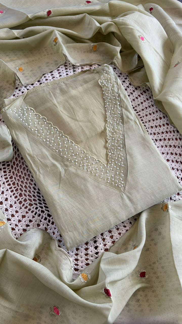 Premium Mul Chanderi Salwar Set [GUH256]