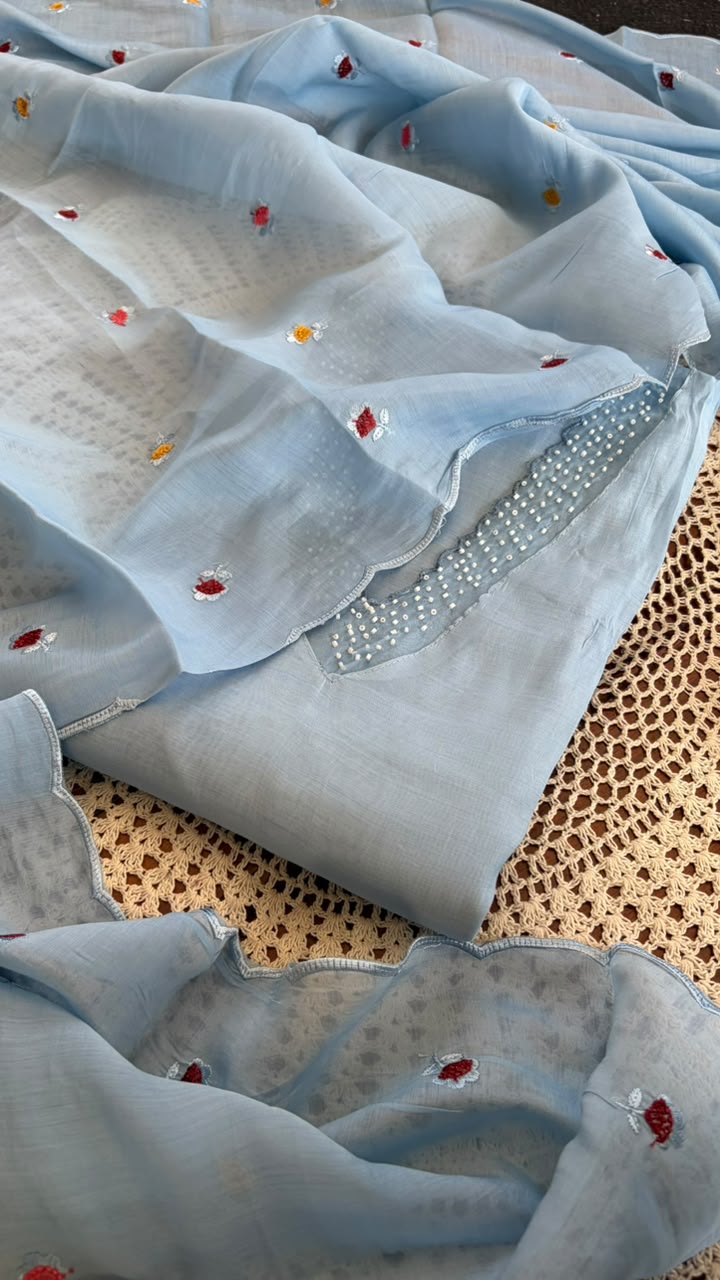 Premium Mul Chanderi Salwar Set [GUH255]