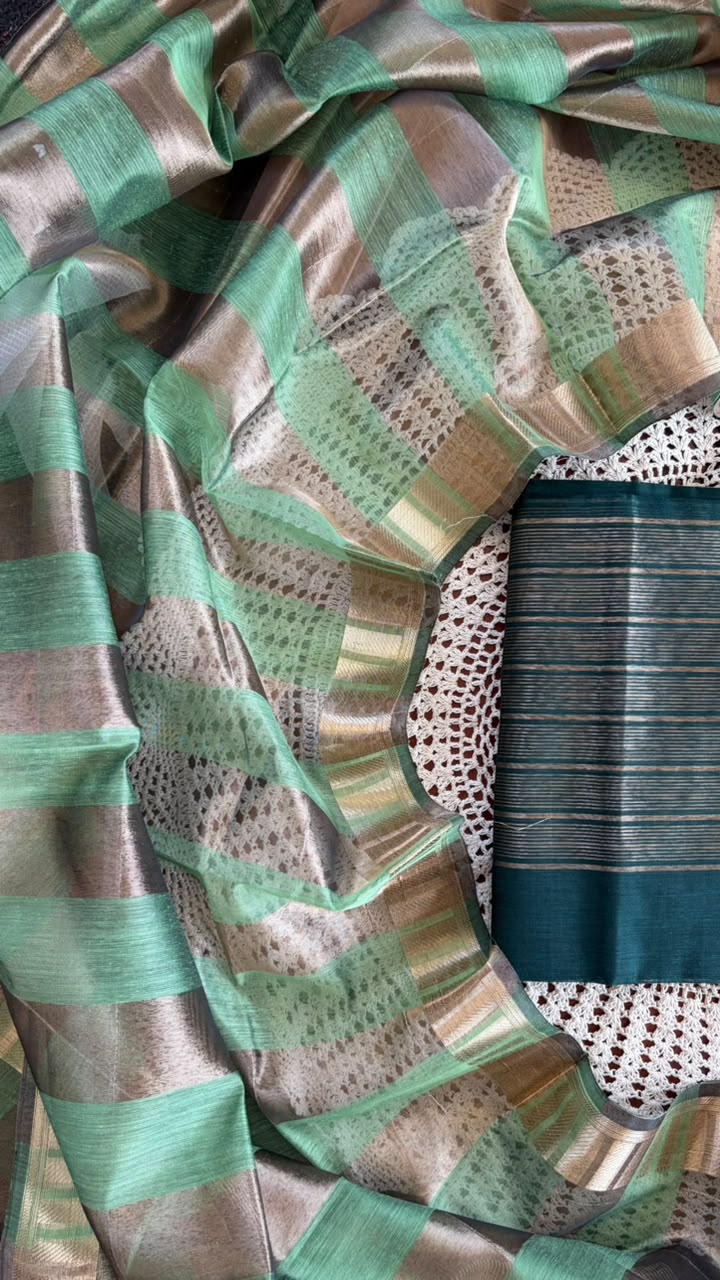 Slub Banarasi Unstitched Salwar Suit [GUH280]