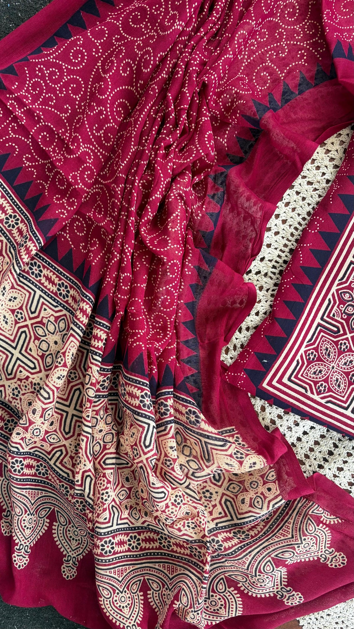 Rayon Printed Unstitched Salwar Set [GUH52]