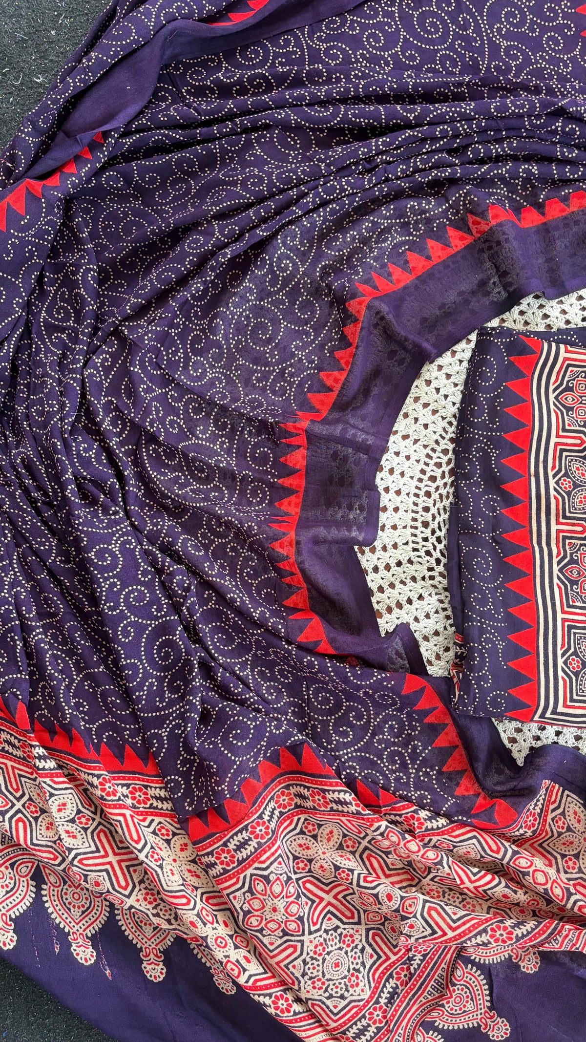 Rayon Printed Unstitched Salwar Set [GUH51]