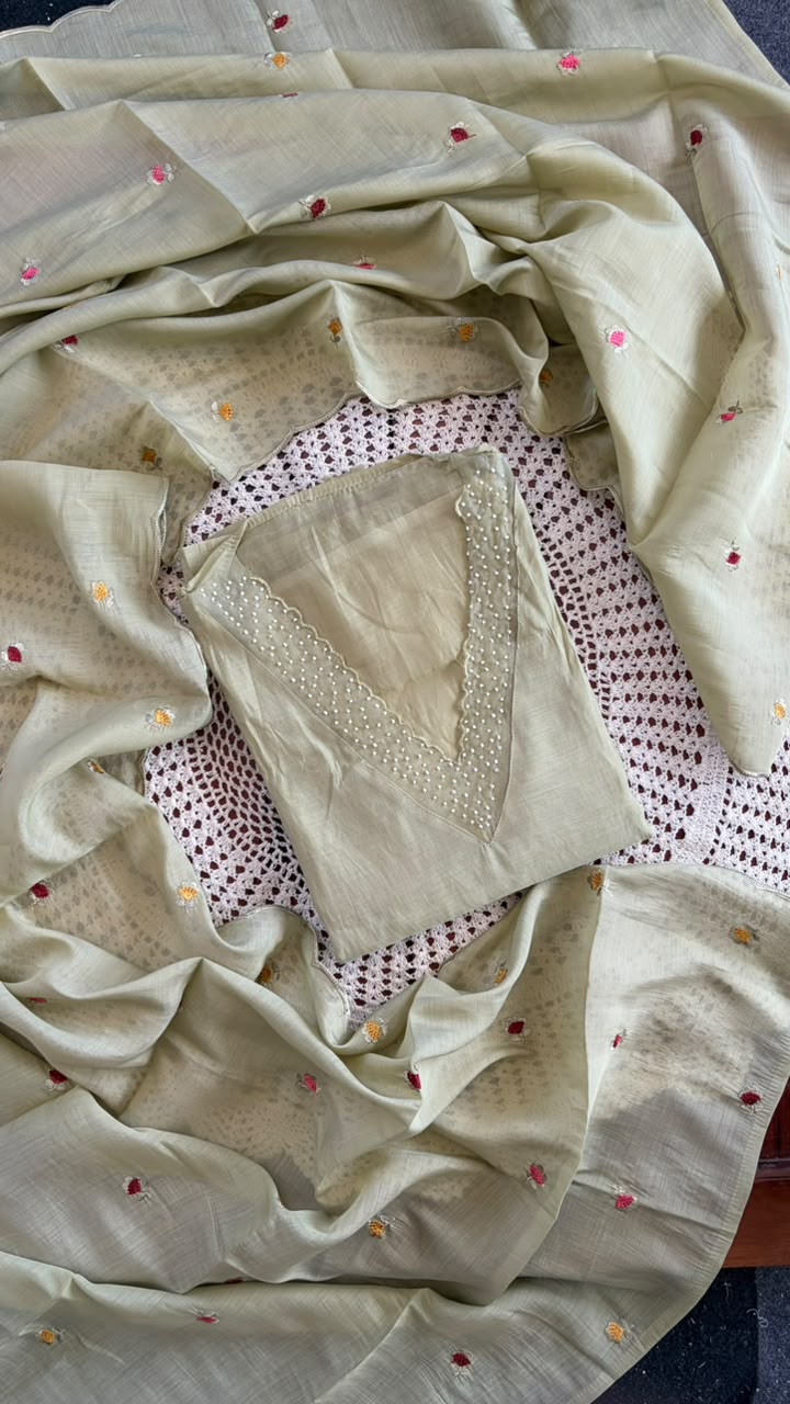 Premium Mul Chanderi Salwar Set [GUH256]